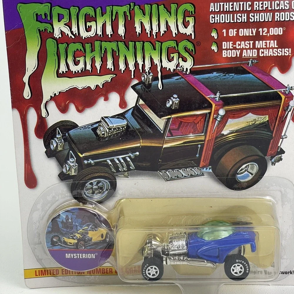 Johnny Lightning Mysterion Blue Bubble Diecast Frightning Lightnings LE #2494